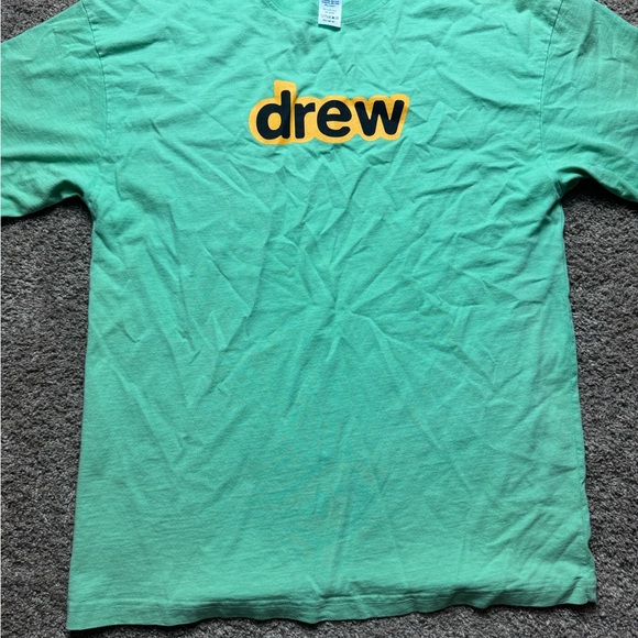 Drew House Green T-Shirt - Picture 1 of 3